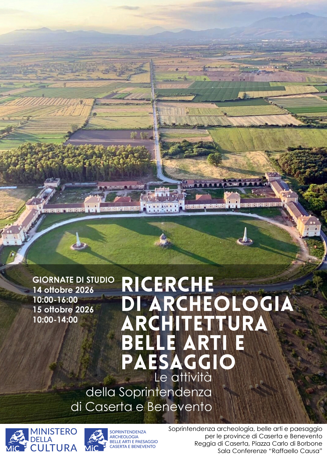 Ricerche di archeologia, architettura, belle arti e paesaggio: alla Soprintendenza Abap di Caserta e Benevento due giornate dedicate alla tutela e alla valorizzazione del patrimonio